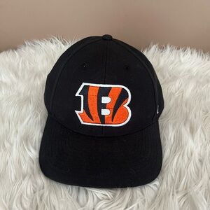 {Cincinnati Bengals} NFL Adjustable Hat in Black - One Size Fits Most - NWT